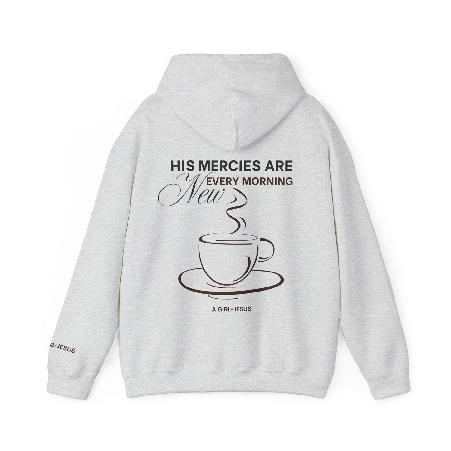 MERCIES ARE NEW GWJ HOODIE