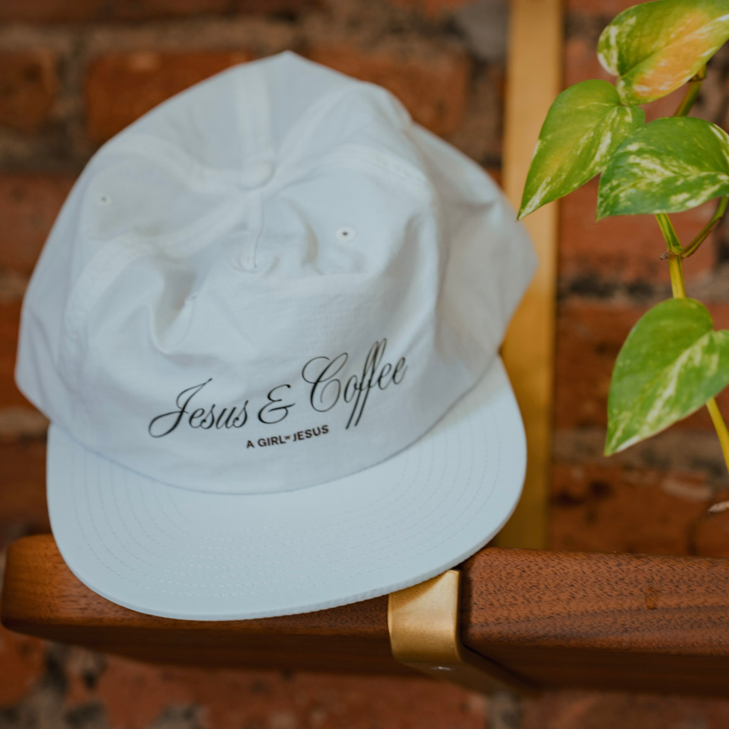 JESUS AND COFFEE CAP