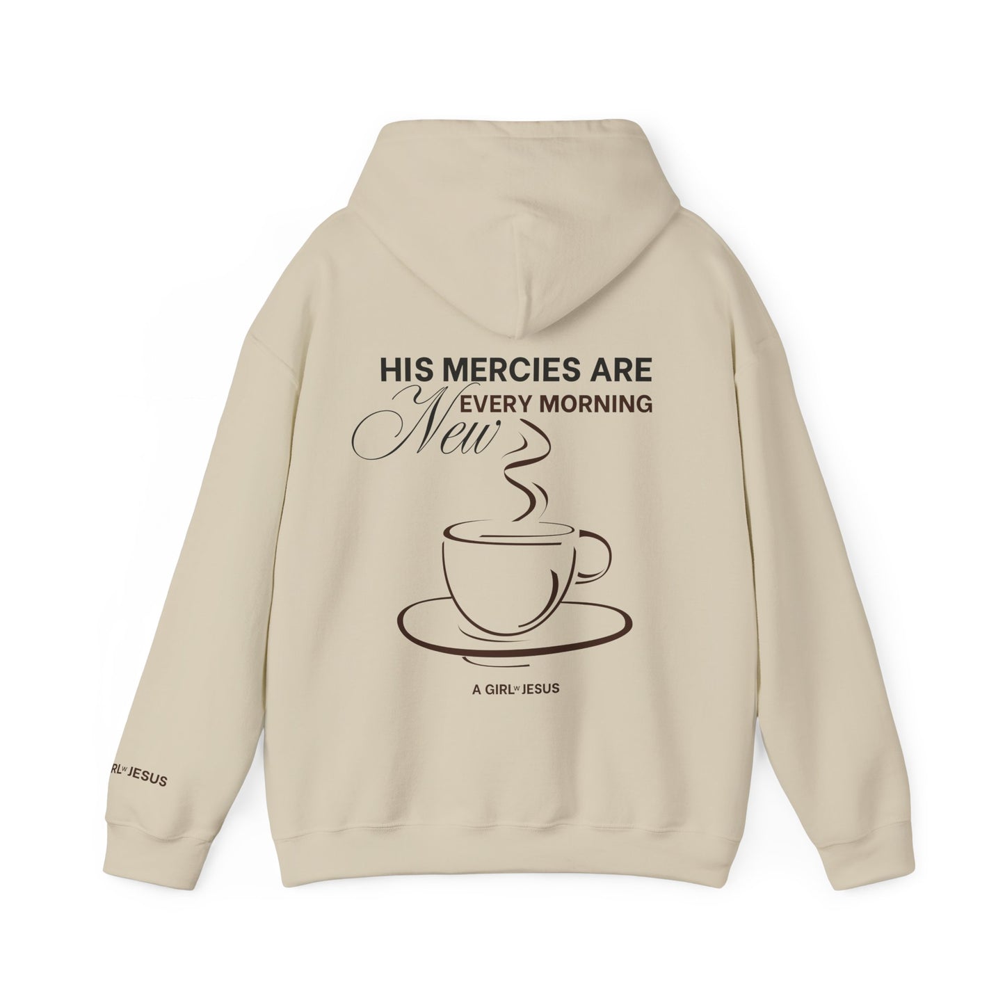 MERCIES ARE NEW GWJ HOODIE