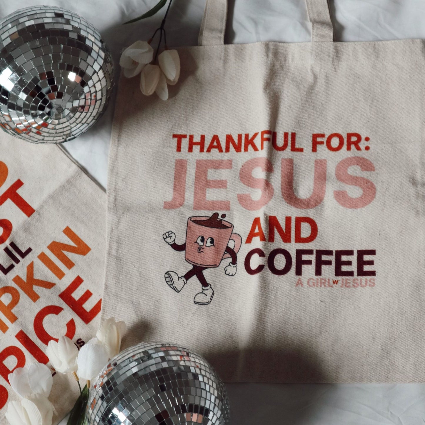 Coffee & Jesus Tote Bag