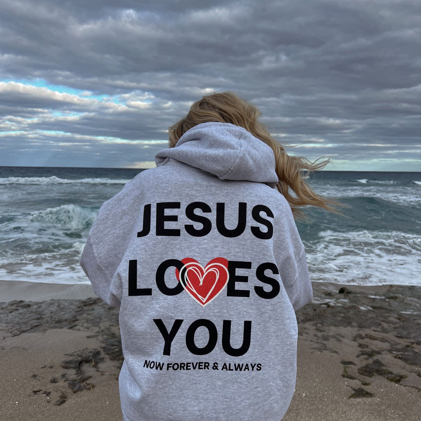 GWJ Jesus loves you hoodie