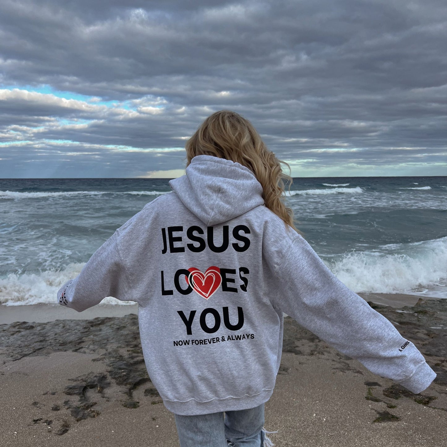 GWJ Jesus loves you hoodie