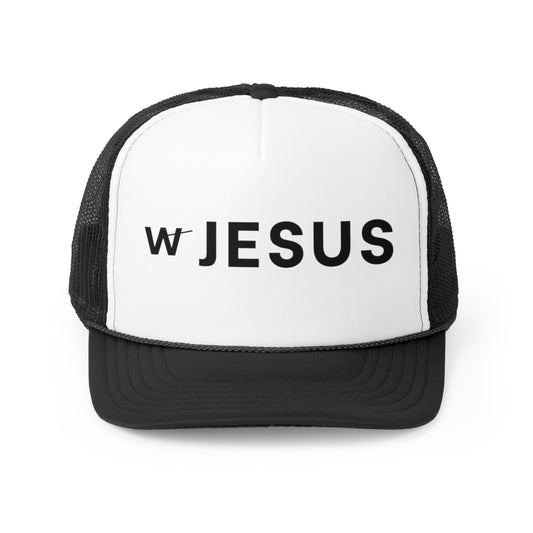 w/ Jesus Trucker Cap